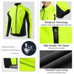 LAMEDA Herren Softshelljacke Winter – Wasserdicht & Atmungsaktiv für Radfahren – Bild 5