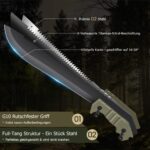 Purple Dragon Outdoor Messer & Axt Set mit D2 Stahl – Handgeschmiedet für Survival & Camping – Bild 6