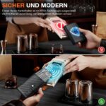 TENBST Geldbörse Herren mit Pop-up-Kartenfach & RFID Schutz – Slim Wallet Schwarz – Bild 4