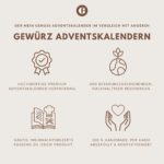 MEIN GENUSS Gewürz-Adventskalender 2026 – 24 edle Kräuter & Gewürzmischungen mit Rezepten – Bild 8