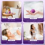 Adventskalender 2026 Badebomben für Frauen – 24 natürliche Düfte & Spa-Entspannung – Bild 6