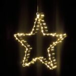 Litake LED Weihnachtsstern 6M 60 LEDs mit 8 Modi – Fensterdeko Batteriebetrieben (5er Set) – Bild 2