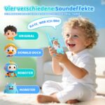 iKidiki Video Walkie Talkie Kinder Aufladbar – HD Videoanrufe mit Spracheffekten für 3-8 Jahre – Bild 4