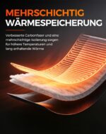 TODWARM Beheizbare Fleece Weste Herren – 15 Heizzonen & 10h Akkulaufzeit | S–4XL – Bild 5