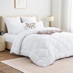 Aisbo Ganzjahresdecke 200x220 cm – Steppbettdecke mit Mikrofaser & Polyester-Füllung – Bild 3