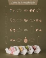 Purelei Schmuck Adventskalender 2026 Roségold – 24 hochwertige Pieces für Damen – Bild 8