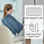 Mowend Heizkissen 50x60 cm mit 6 Heizstufen – Elektrisches Wärmekissen mit Abschaltautomatik – Bild 5
