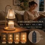 Funistree Kerzenwärmer Lampe mit Timer & Dimmer – Duftkerzen ohne Flamme – Bild 4