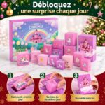 Lustkindheit Einhorn Adventskalender 2026 – 24 Tage Countdown mit 57 Überraschungen für Mädchen – Bild 5