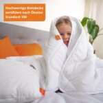 sleepling Kinderdecke 100x135 cm Winterbettdecke – Wärmend & Allergikergeeignet – Bild 2