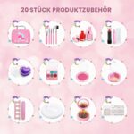 Dreamon Kinderschminke Set – Waschbares Make-up Spielzeug für Mädchen ab 3 Jahren – Bild 3