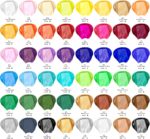Artecho Acrylfarben Set 48 x 36 ml – Wasserfest & Lichtecht für Künstler – Bild 3