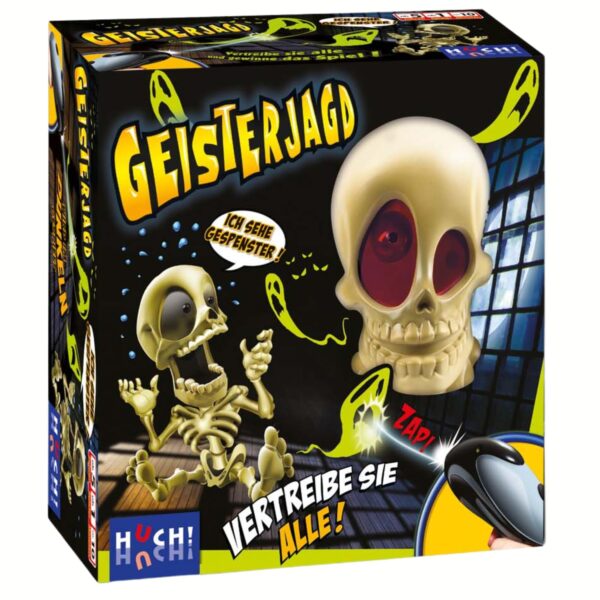 HUCH! Geisterjagd – Actionspiel mit Laserpistole für Kinder ab 6 Jahren