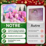 Lustkindheit Einhorn Adventskalender 2026 – 24 Tage Countdown mit 57 Überraschungen für Mädchen – Bild 4