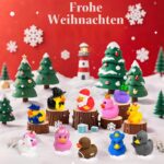 Tymokcall Adventskalender Enten 2026 – 24 Quietscheenten für Kleinkinder 1–3 Jahren – Bild 3