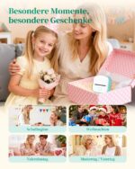 Memoking T02 Mini Drucker – Tragbarer Bluetooth Thermodrucker für Smartphone & Tablet – Bild 3