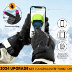 HIKENTURE Winterhandschuhe wasserdicht – Fahrradhandschuhe mit 3M Thinsulate & Touchscreen – Bild 4