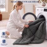 WAVVE Winterdecke 200x200 cm – Wärmende Steppdecke mit Mikrofaser-Füllung für erholsamen Schlaf – Bild 6