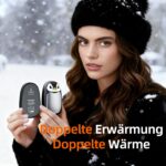 FANDLISS Handwärmer 2er-Set, 8000mAh mit 3 Wärmestufen – Wiederverwendbar für Winter & Outdoor – Bild 7