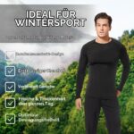 Homord Thermounterwäsche Herren Set – Funktionsunterwäsche für Winter & Wintersport – Bild 7