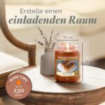 Yankee Candle Salted Caramel grosse Duftkerze – 150 Stunden Brenndauer – Bild 7