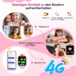 Baolubao 4G Kinder Smartwatch mit GPS, Telefon & SOS – Kinderuhr für 4–12 Jahre – Bild 2
