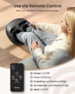 RENPHO Fussmasagegerät mit Wärme – Shiatsu Massage für Füsse mit Fernbedienung – Bild 5
