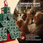 Spielwerk Adventskalender Tannenbaum zum Befüllen – Wiederverwendbar aus Holz – Bild 6