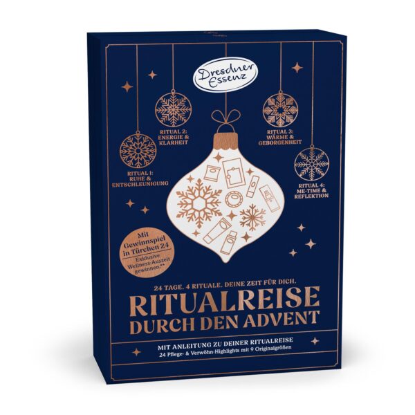 Dresdner Essenz Ritualreise Adventskalender 2026 – 24 Premium Beauty Produkte für Frauen