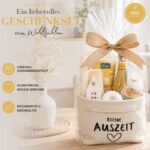 LIDAM Wellness Geschenkset «Kleine Auszeit» – Entspannungs-Geschenkorb für Frauen – Bild 3