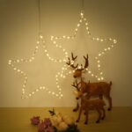 Litake LED Weihnachtsstern 6M 60 LEDs mit 8 Modi – Fensterdeko Batteriebetrieben (5er Set) – Bild 5