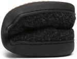 Mishansha Herren-Hausschuhe Gr. 39-48 mit Memory Foam – Warme Winterpantoffeln rutschfest – Bild 5