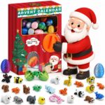 Adventskalender 2026 Kinder mit 3D-Tierfiguren & Kapselautomat – 24 Überraschungseier