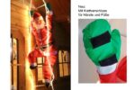 Gartenpirat Kletternder Weihnachtsmann 120 cm mit beleuchteter Leiter 200 cm – 96 warmweisse LEDs – Bild 3