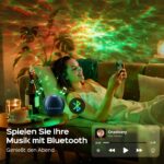 One Fire Sternenhimmel Projektor – Nachtlicht mit 15 Farben, Musik & Fernbedienung – Bild 5