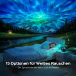 One Fire Sternenhimmel Projektor – Nachtlicht mit 15 Farben, Musik & Fernbedienung – Bild 3