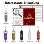 Schmuck Adventskalender 2026 mit Edelsteinen – 24 Überraschungen für Frauen & Teenager – Bild 5