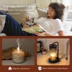 Staymoment Kerzenwärmer mit Timer & Dimmer – Elektrische Duftlampe für sicheren Kerzengenuss – Bild 4