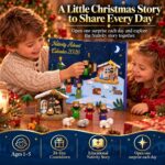 Krippen-Adventskalender 2026 – 24 Krippenfiguren Komplettset für Kinder ab 1 Jahr – Bild 3