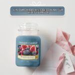 Yankee Candle Mulberry & Fig Delight 623g – Duftkerze im Glas mit bis zu 150h Brenndauer – Bild 5