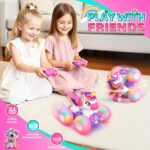 HappyGoLucky Einhorn RC Auto 2.4GHz 4WD – Ferngesteuertes Spielzeug für Mädchen 3-12 Jahre – Bild 5