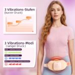 Comfytemp Wärmegürtel Periode mit Massage & Infrarot – Kabelloses Heizkissen für Menstruation – Bild 5