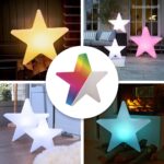 8 seasons design LED Weihnachtsstern 40cm RGB Farbwechsel – dimmbar mit Fernbedienung für innen & aussen – Bild 5