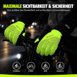 HIKENTURE Winterhandschuhe mit 3M Thinsulate – Wasserdicht & Touchscreen für Fahrrad – Bild 7