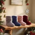LongBay Damen Winter Hausschuhe mit Memory Foam & Chenille – Warme Hausbooties für Innen & Aussen – Bild 7