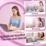 Comfytemp Wärmegürtel Periode mit Massage & Infrarot – Kabelloses Heizkissen für Menstruation – Bild 8