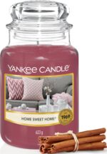 Yankee Candle Home Sweet Home Duftkerze Gross – 150 Std. Brenndauer für Zuhause