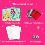 Skillmatics Folienspaß Disney Prinzessin – Schmutzfreie Bastelaktivität für Kinder ab 4 Jahren – Bild 3