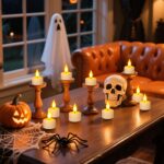 SoulBay LED Teelichter 12er Set Wiederaufladbar – Fernbedienung, Timer & Dimmbar – Bild 5
