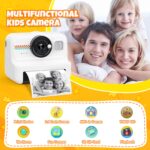 HiMont Kinderkamera mit Sofortdruck – 1080P HD-Video & 32GB Speicher für Kinder 3-12 Jahre – Bild 2